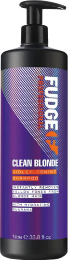 Fudge Clean Blonde Violet-Toning Sjampo 1000ml for Blondt og Grått Hår Fudge Clean Blonde Violet-Toning Sjampo 1000ml for Blondt og Grått Hår