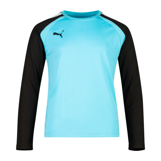 Puma Teampacer Goalkeeper Long Sleeve Jersey, keepertrøye junior 140 Blue Atoll-puma Blac