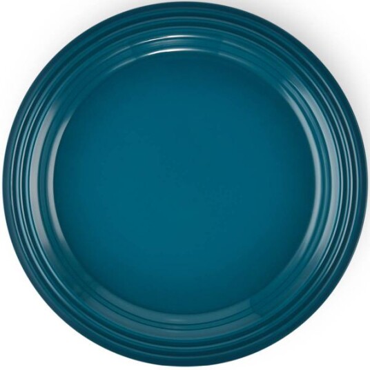 Le Creuset - Signature tallerken 27 cm deep teal