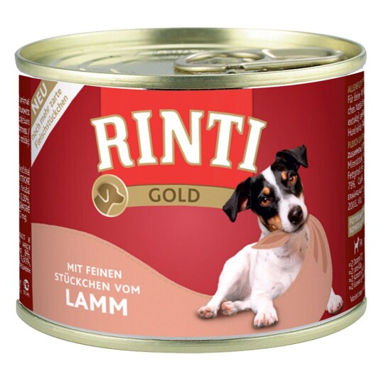 Rinti Gold 12 X 185 G Lammekjøttbiter