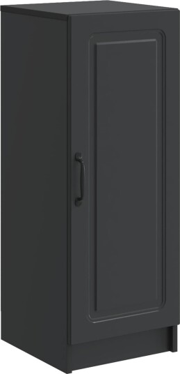 Serviesskap Svart 33 x 34,5 x 87 cm Konstruert tre