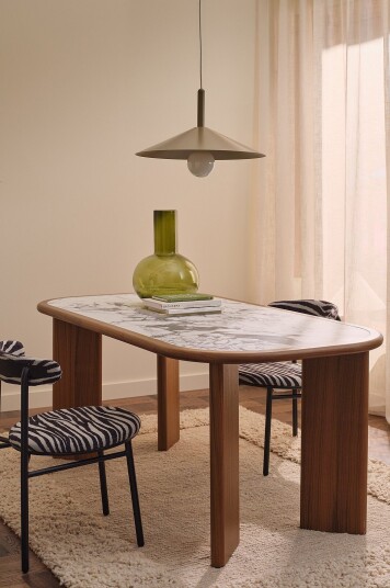Ellos Home   Spisebord Multika 180x90 cm   Brun