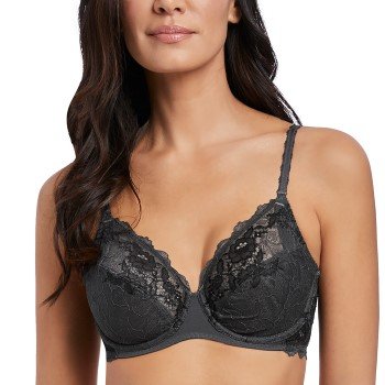 Wacoal BH Lace Perfection Average Wire Bra Svart E 80 Dame Wacoal BH Lace Perfection Average Wire Bra Svart E 80 Dame