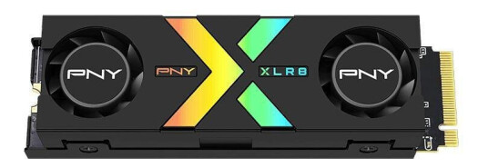 PNY SSD 1TB M.2 PCI-E NVMe Gen5 CS3150 HS RGB bl retail
