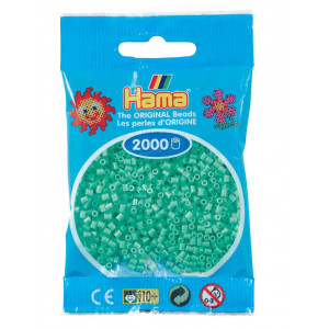 Hama Mini Perler 501-11 Lysegrønn  2000 stk