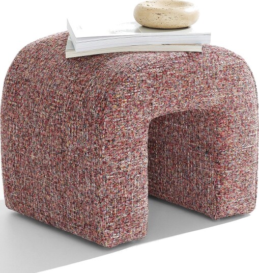 Jotex Puff Polyester/Kryssfiner/Polyeterskum/Furu Rød Confetti Odette 1716145090 Jotex Puff Polyester/Kryssfiner/Polyeterskum/Furu Rød Confetti Odette 1716145090