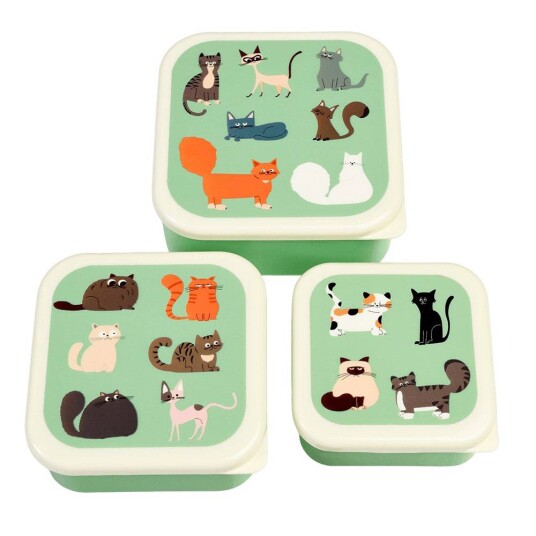 Rex London Snacksbokser Nine Lives 3 pakning