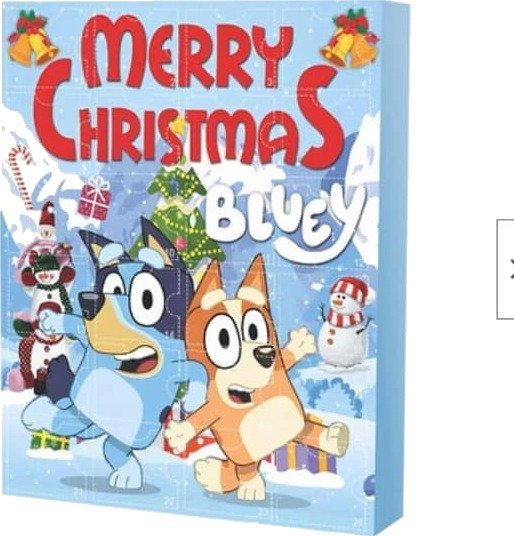 Bluey Hund Overraskelsesfigur Leketøy 2025 Adventskalender [YJD] Bluey Hund Blindboks Type A