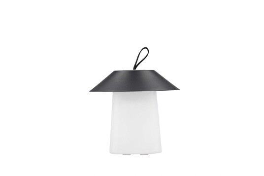 Venture Design Rubu bordlampe Svart/hvit 24 cm Svart Venture Design Rubu bordlampe Svart/hvit 24 cm Svart