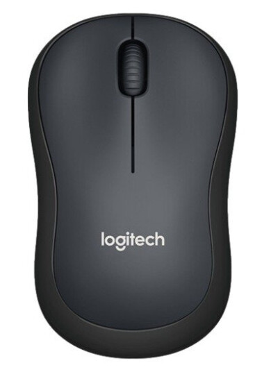 Logitech M220 Silent Trådløs Mus 1000 DPI Ergonomisk Svart