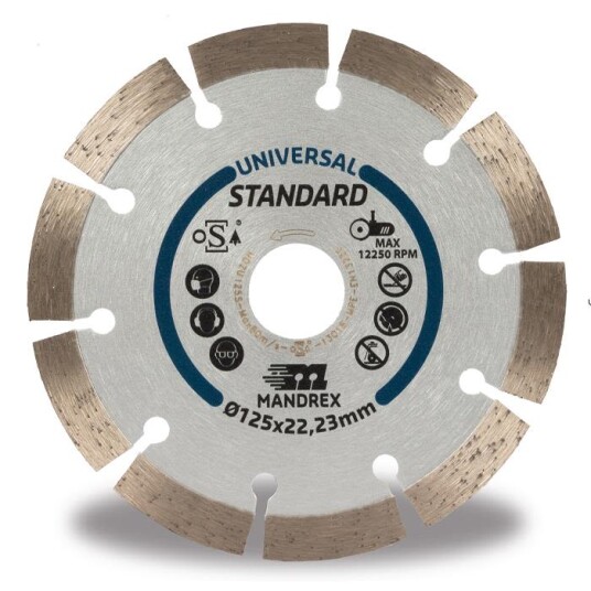 Mandrex Universal Standard Kappeskive 150 mm Maskintilbehør & forbruk