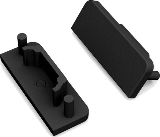 1 stk. Endestykke SURFACE14 GEN2 Svart 1 stk. Endestykke SURFACE14 GEN2 Svart