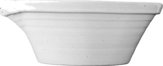 PotteryJo PEEP skål 35 cm Cotton white