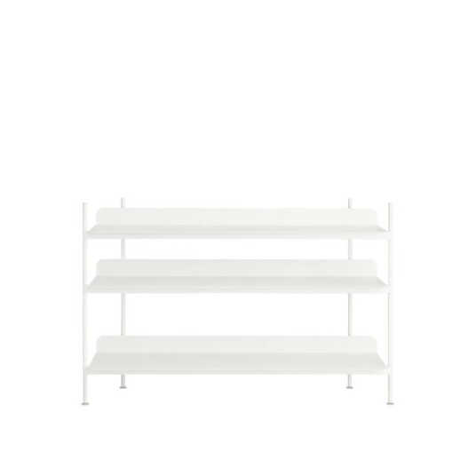 Muuto Compile Hyllesystem 2 Hvit