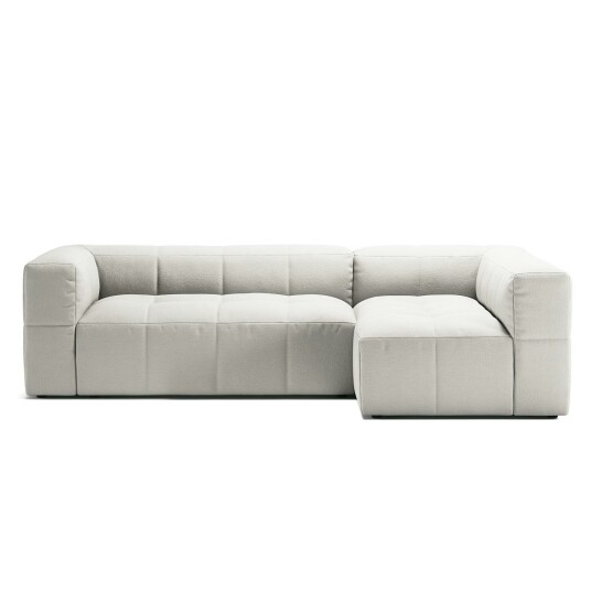 Decotique Mure 3 Seter Sofa Med Divan Høyre Steam White