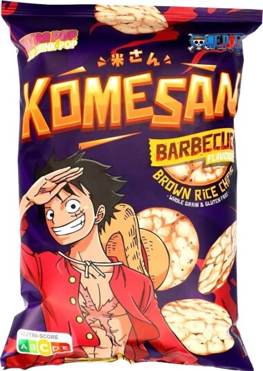 One Piece Ultrapop Komesan Rissnack Barbecue 60 gram Japan