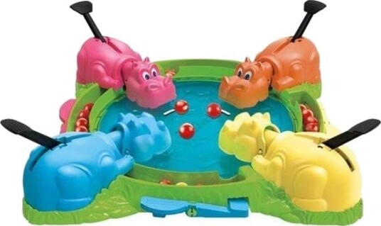 Hasbro Hungry Hungry Hippos Refresh Brettspill Hasbro Hungry Hungry Hippos Refresh Brettspill