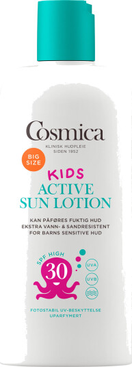 Cosmica Sun Kids Lotion SPF 30 300 ml - UVA/UVB Beskyttelse for Barn