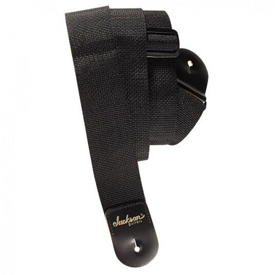 Jackson 2" Poly Guitar Strap Svart Jackson 2" Poly Guitar Strap Svart