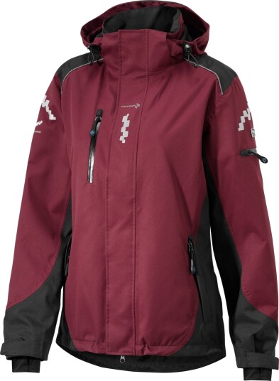 Skalljakke Univern Protec dame 9179 9004 S / Vinrød