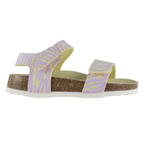 Superfit Fussbettpantoffel Sandaler Yellow/Pink 26