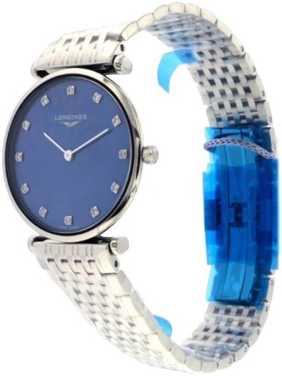 Longines Dameklokke L4.512.4.81.6 La Grande Classique De Blå/Stål