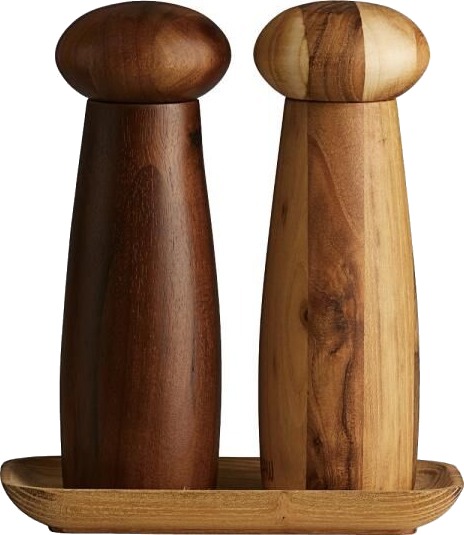 Aida RAW Teak keramisk kvernsett 3 deler blandet Aida RAW Teak keramisk kvernsett 3 deler blandet
