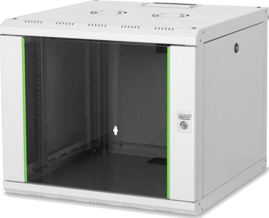 Digitus SoHoline 9U Veggmonterbart Serverkabinet Grå RAL 7035 19"