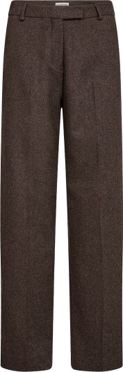 Bruun & Stengade Bs Heike Regular Fit Suit Pants DARK BROWN 40