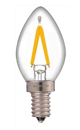 LEDlife 1W mini pære - Dimbar, 230V, E14 - Dimbar : Dimbar, Kulør : Varm
