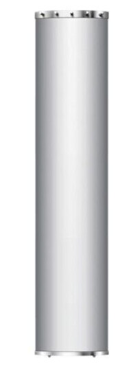 Pax Velvet håndkletørker 21 x 103 cm, elektrisk, sølv