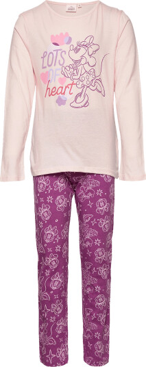 Minnie Mouse Pyjalong Imprime Pink 116