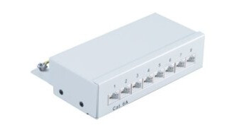 Shiverpeaks Bs75075 Rj-45 Cat6a Grå Metall 1U 160 Mm