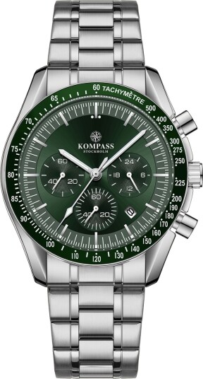 Kompass ChronoSpeed Steel Green