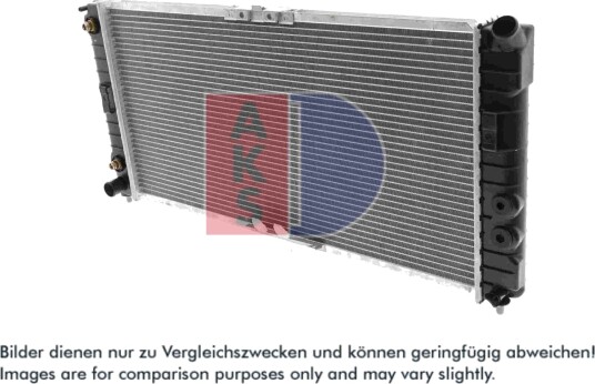 AKS DASIS 150018N Radiator motorkjøling