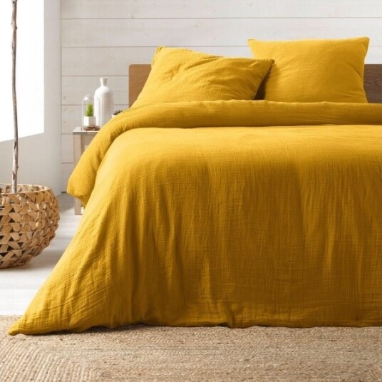 Douceur D`Interieur Sett Med Musselinsengetøy Angelia 240 X 220 Cm