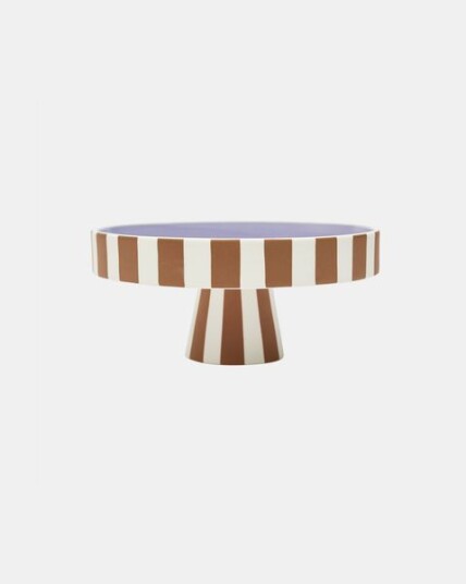 OYOY Toppu serveringsfat Ø20 cm Caramel lavendel OYOY Toppu serveringsfat Ø20 cm Caramel lavendel