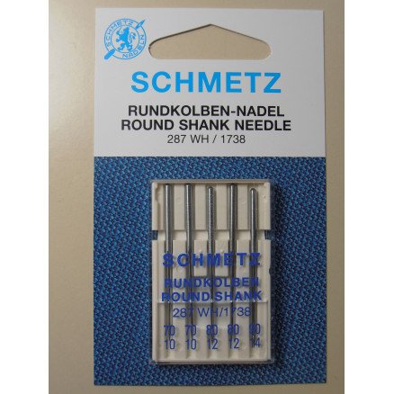 Schmetz Symaskinnåler 287 WH 1738 Str 80 5 stk Schmetz Symaskinnåler 287 WH 1738 Str 80 5 stk