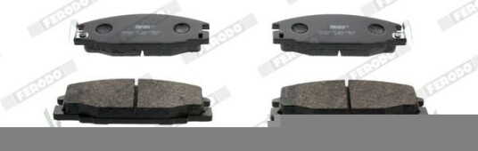Bremseklosser FERODO FDB678 Bremseklosser FERODO FDB678