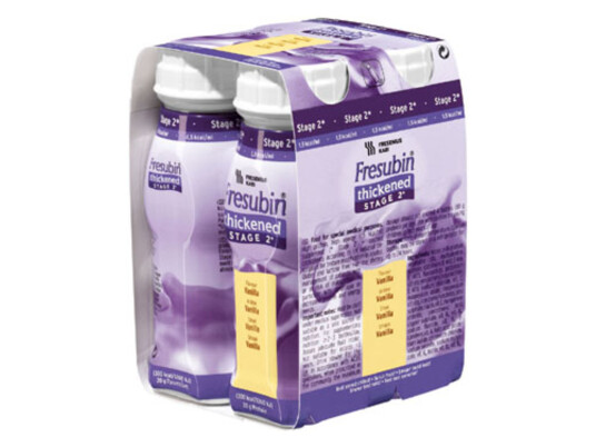 Fresubin Thickened Stage 2 næringsdrikk vanilje, 4x200 ml Fresubin Thickened Stage 2 næringsdrikk vanilje, 4x200 ml