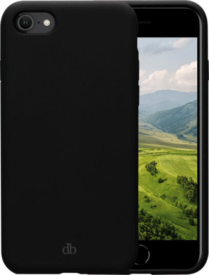 Dbramante1928 Costa Rica Mobildeksel med MagSafe for iPhone 7, 8, SE (2020, 2022) Nattsvart Resirkulert Plast