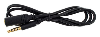 The Sssnake 0,5m 3.5mm Lydkabel Han-Hun, Svart