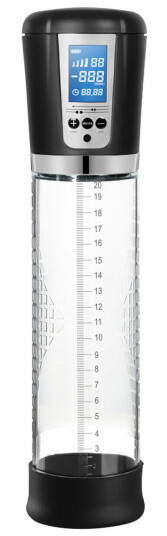 Shots Toys - Pumped Pumped: Premium Rechargeable Automatic LCD Pump