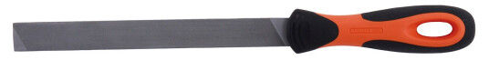 Bahco Ergo Flat Fil 4-138-08-1-2 med Ergonomisk, Skli-fritt Håndtak - Mellom Grov