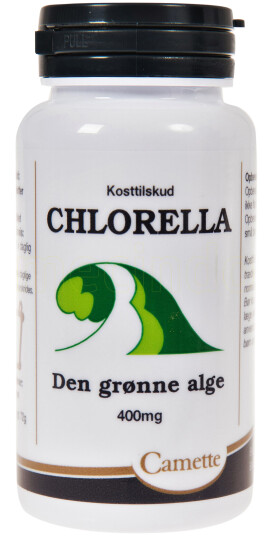 Camette Chlorella Den grønne alge 180 Tabletter Camette Chlorella Den grønne alge 180 Tabletter