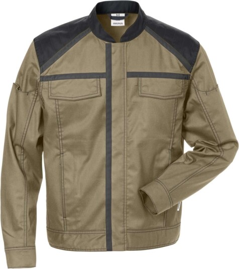 Fristads Jacka 4555 Stfp Khaki/svart M Fristads Jacka 4555 Stfp Khaki/svart M