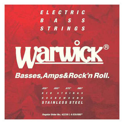 Warwick 42230 L Rød Label Warwick 42230 L Rød Label