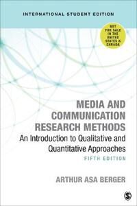 Media And Communication Research Methods - International Student Edition Av Arthur A Berger