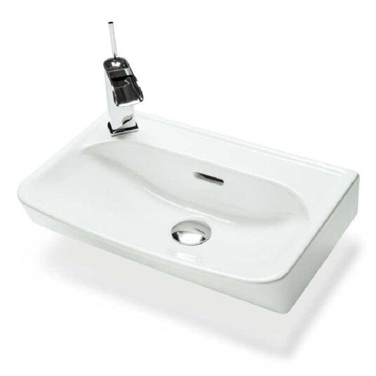 Svedbergs Skapa servant, 46x31 cm, hvit Svedbergs Skapa servant, 46x31 cm, hvit