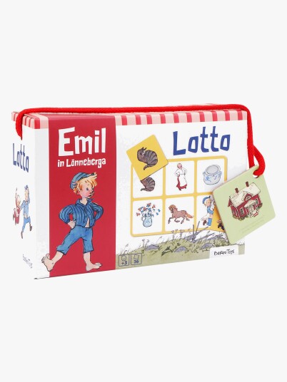 Barbo Toys Emil Fra Lønneberg Lotto Spill for Barn